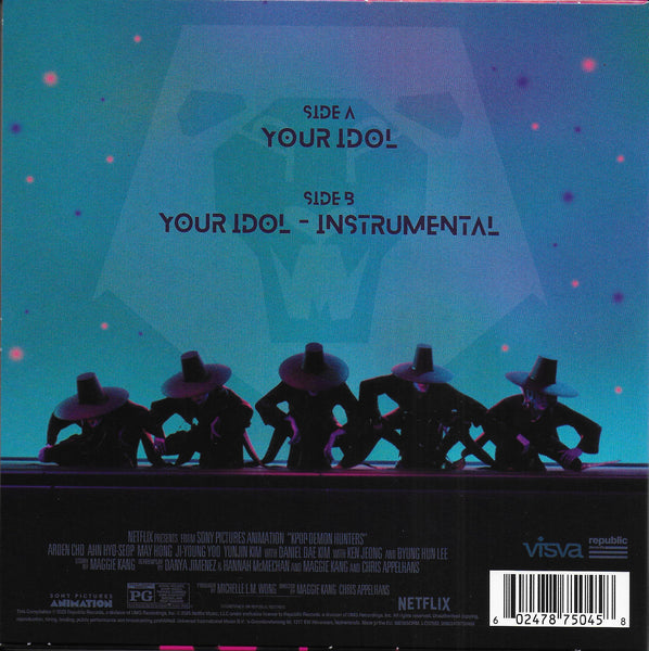 Saja Boys - Your idol (Blue vinyl)