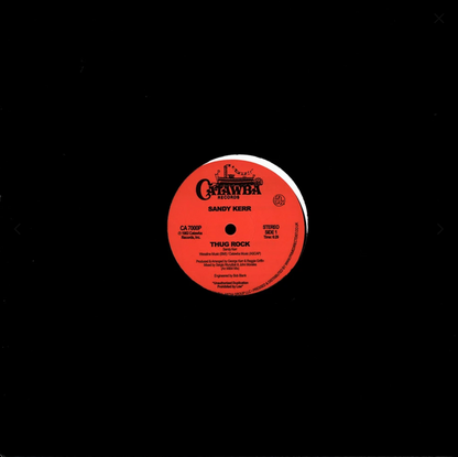 Sandy Kerr - Thug rock (12" Maxi Single)