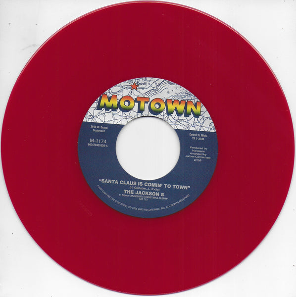 The Jackson 5 - Santa Claus is comin' to town (Red vinyl)