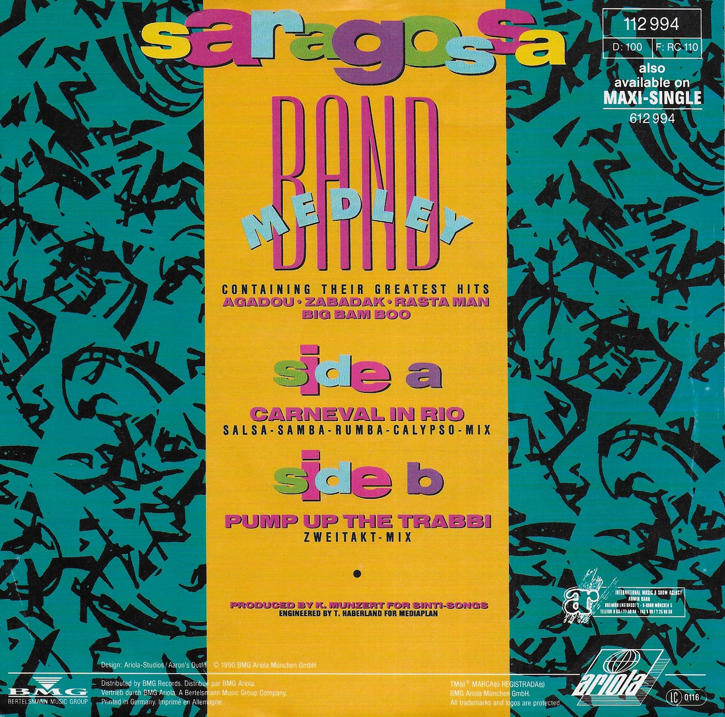 Saragossa Band - Saragossa Band Medley