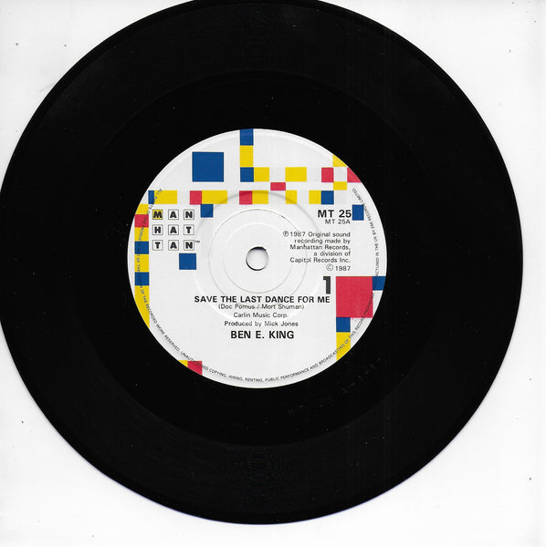 Ben E. King - Save the last dance for me (Engelse uitgave)