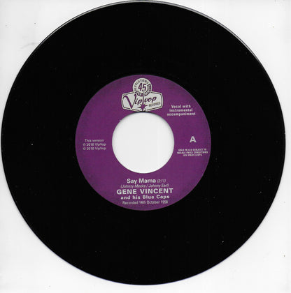 Gene Vincent and his Blue Caps - Say mama / Cat man