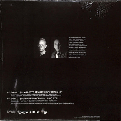 Scoop - Drop it (Blue vinyl) (12" Maxi Single)