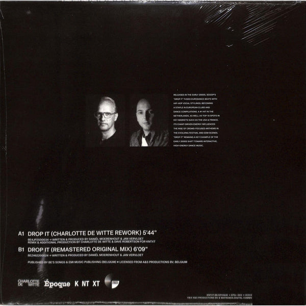 Scoop - Drop it (Blue vinyl) (12" Maxi Single)