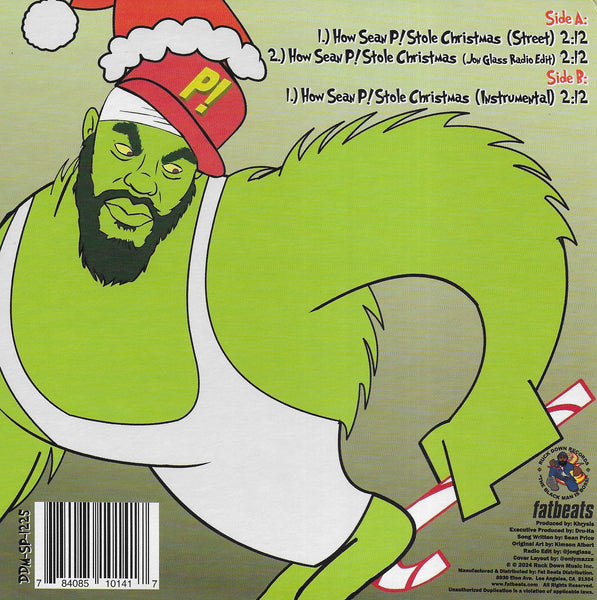 Sean Price - How Sean P! stole Christmas (Limited neon green vinyl)