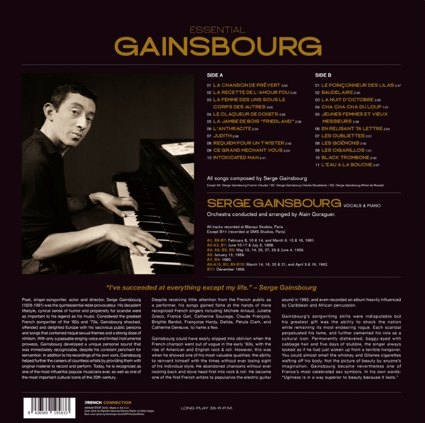 Serge Gainsbourg - Essential Gainsbourg (LP)