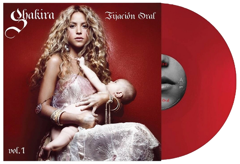 Shakira - Fijación Oral Vol. 1 (Limited opaque apple red vinyl) (LP)
