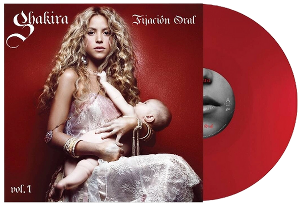 Shakira - Fijación Oral Vol. 1 (Limited opaque apple red vinyl) (LP)