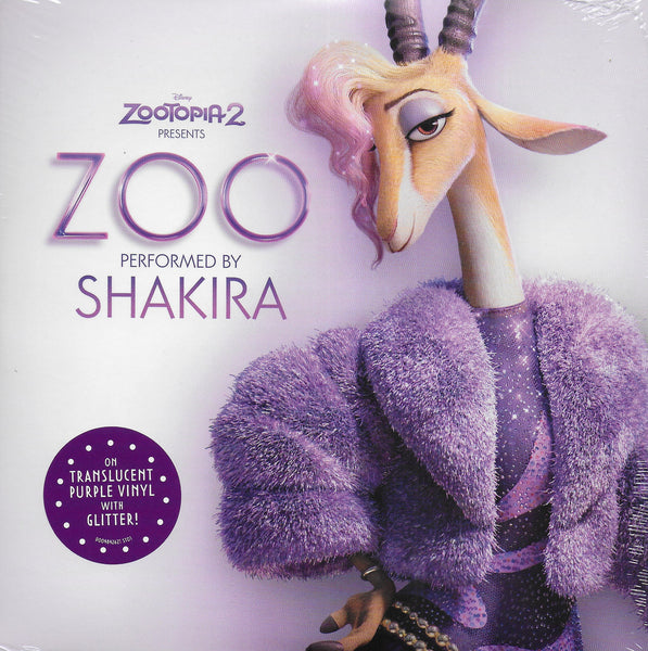 Shakira - Zoo (Translucent purple vinyl with glitter!)