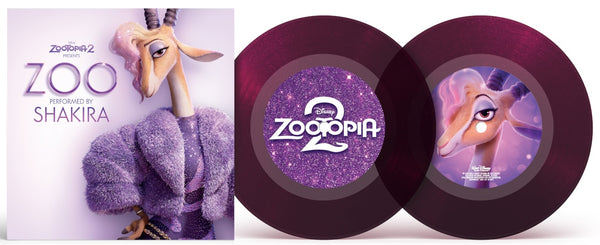 Shakira - Zoo (Translucent purple vinyl with glitter!)