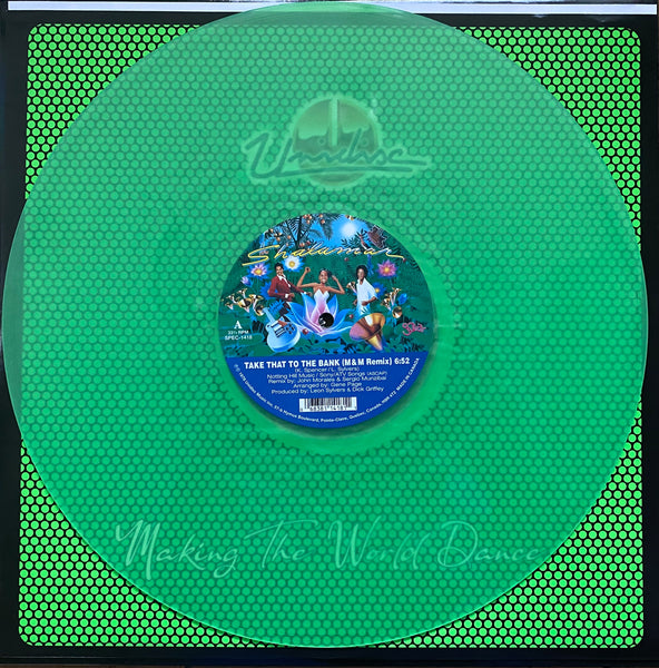 Shalamar - Take that to the bank / There it is (Florescent green vinyl) (12" Maxi Single)