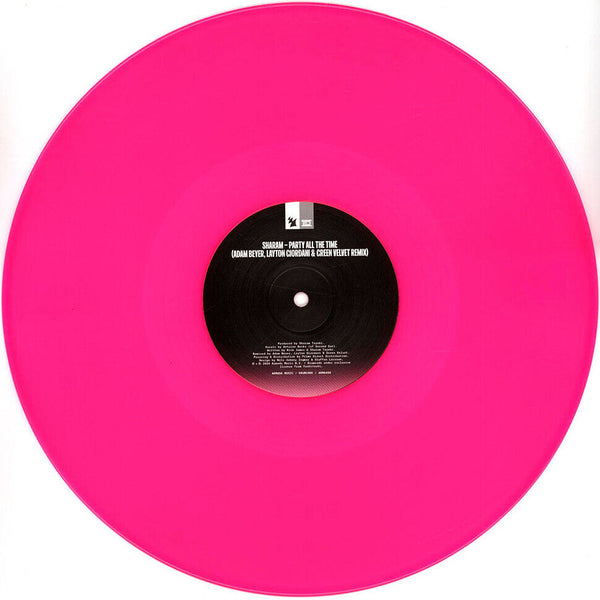 Sharam - Party all the time (remix) (Limited pink vinyl) (12" Maxi Single)