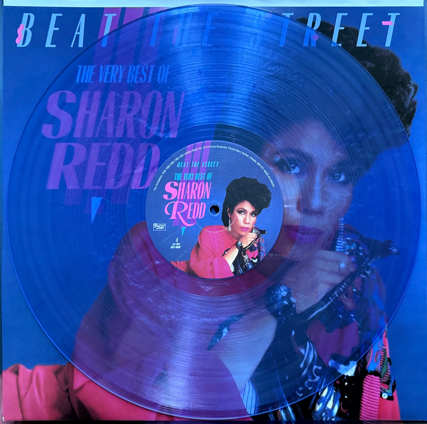 Sharon Redd - Beat The Street | The Very Best Of (Blue & pink translucent vinyl with swirl) (2LP)