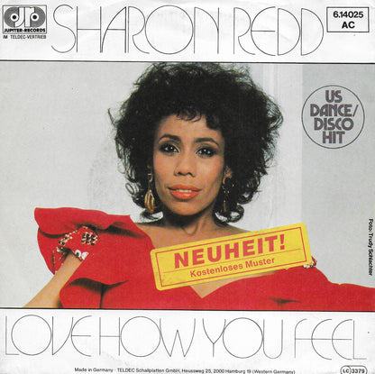 Sharon Redd - Love how you feel (Duitse promo uitgave)