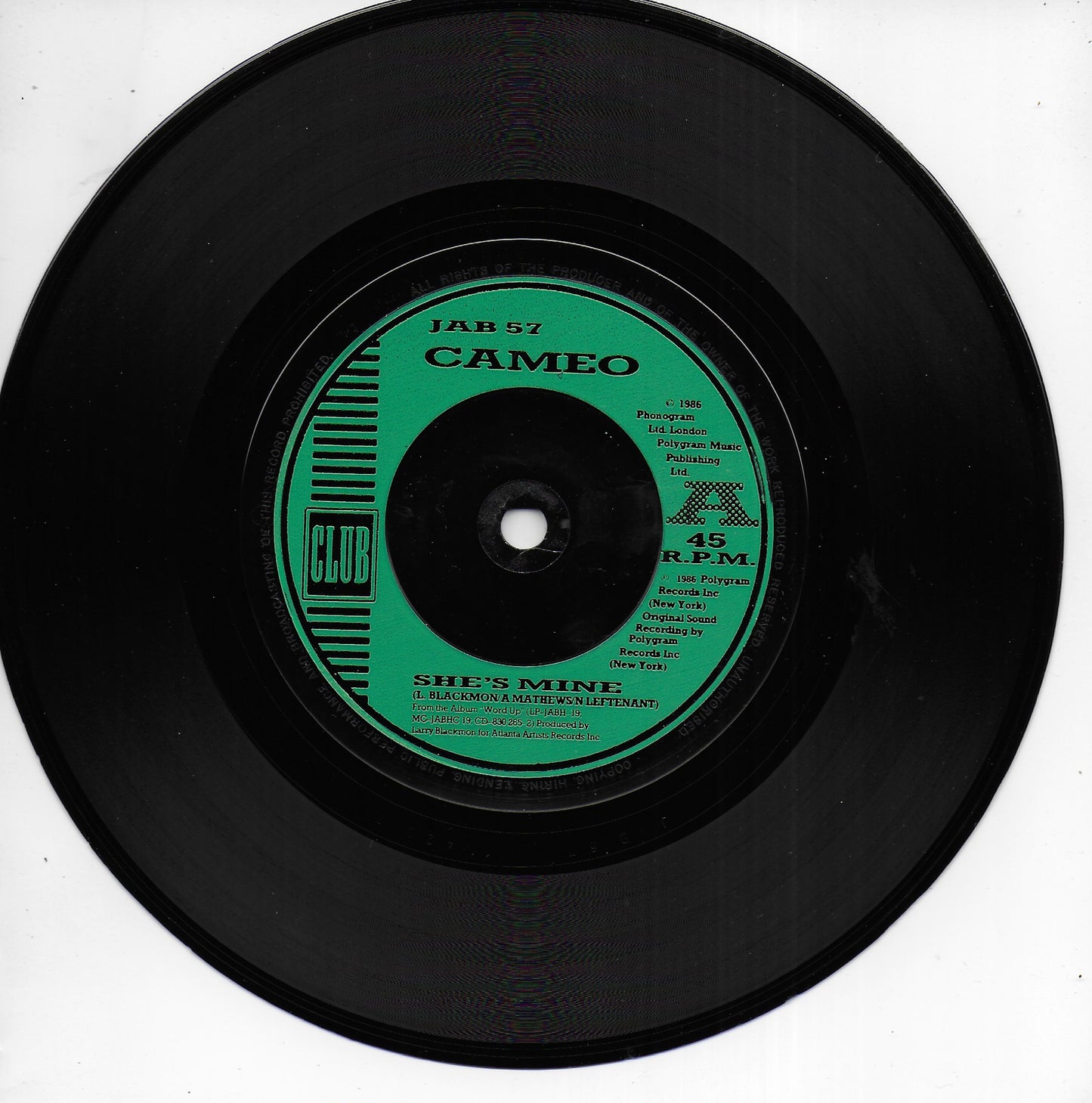 Cameo - She's mine (Engelse uitgave)
