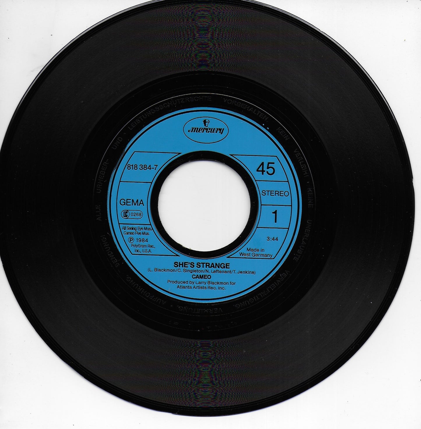 Cameo - She's strange (Duitse uitgave)
