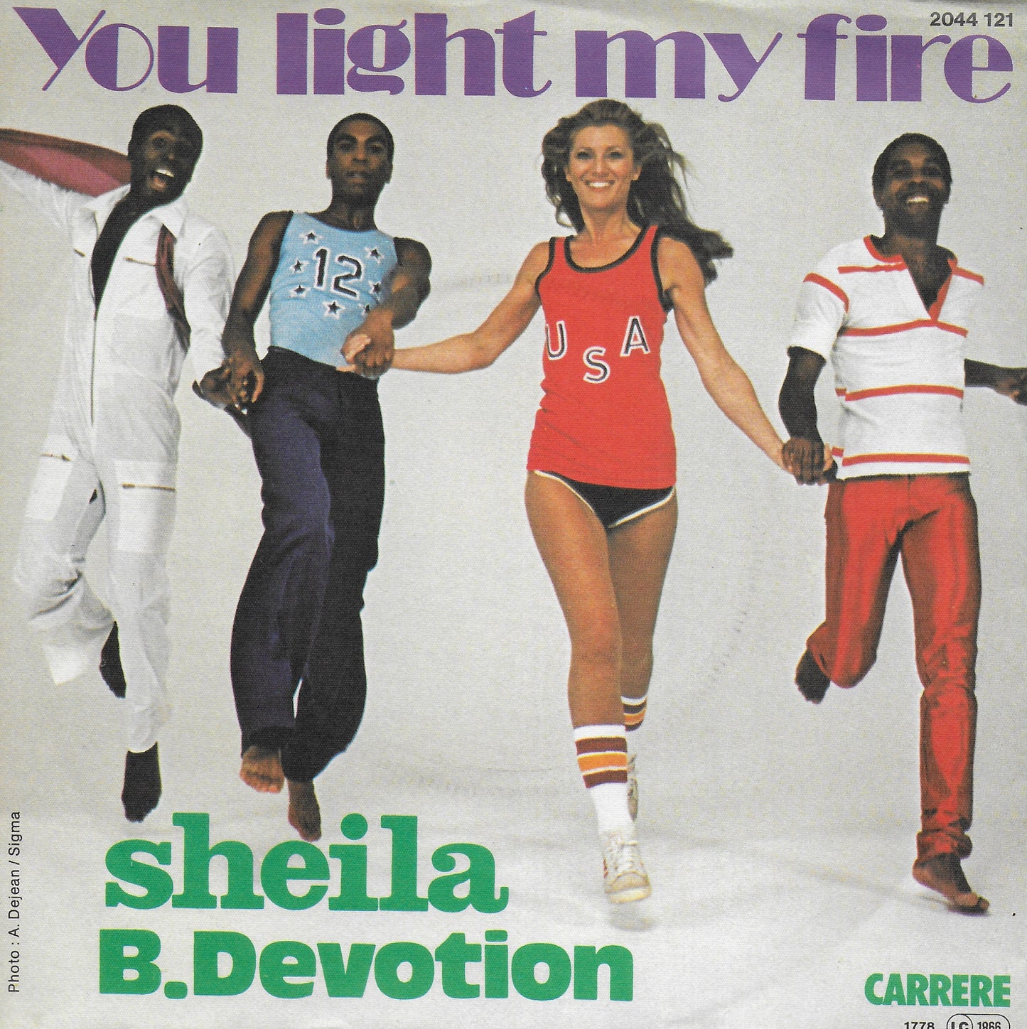 Sheila B. Devotion - You light my fire (Duitse uitgave)