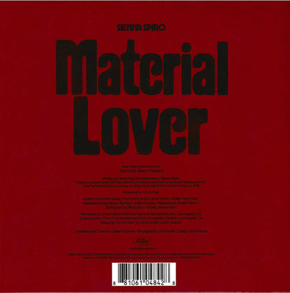 Sienna Spiro - Material lover (Red vinyl)