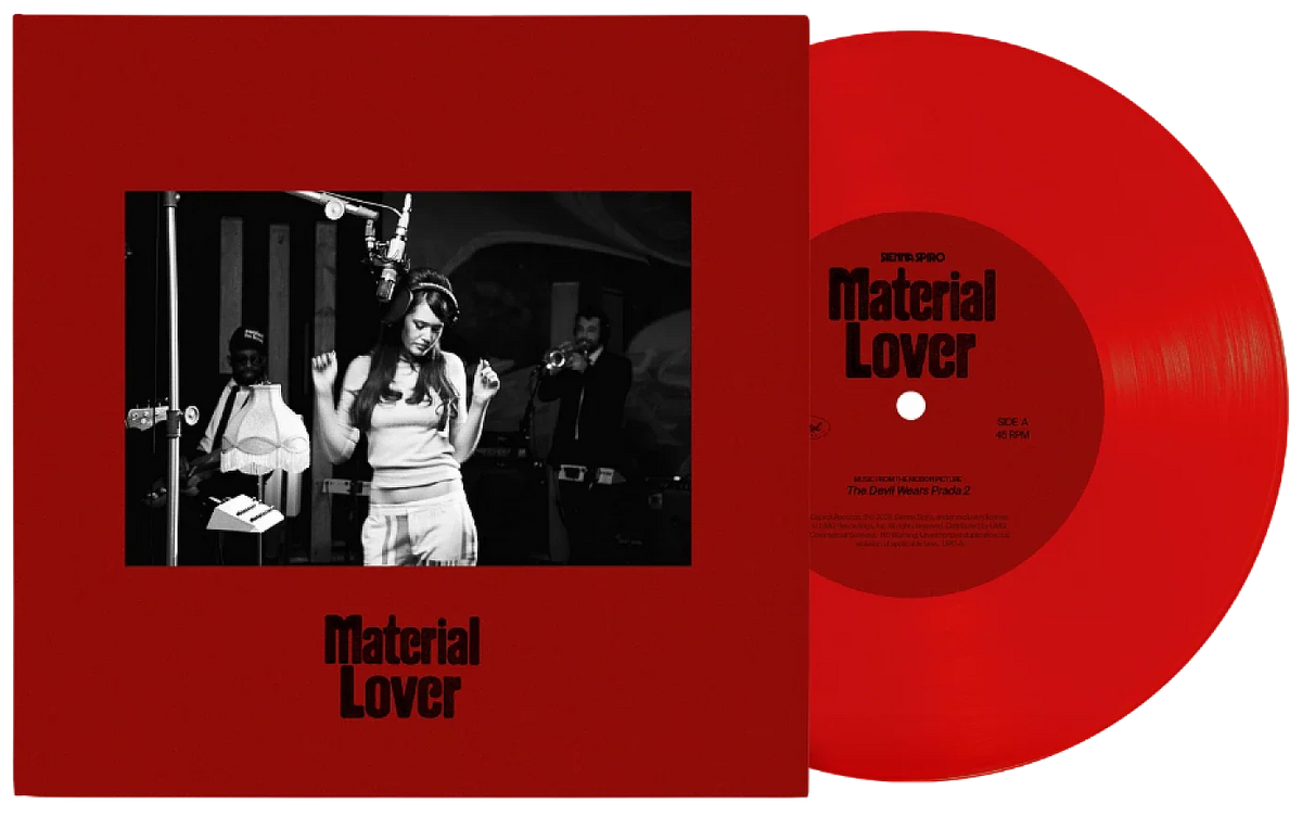 Sienna Spiro - Material lover (Red vinyl)