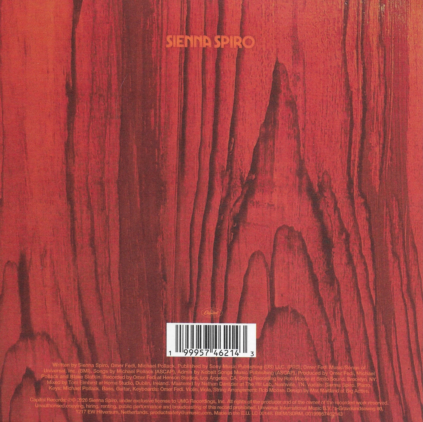 Sienna Spiro - Die on this hill (Orange vinyl)