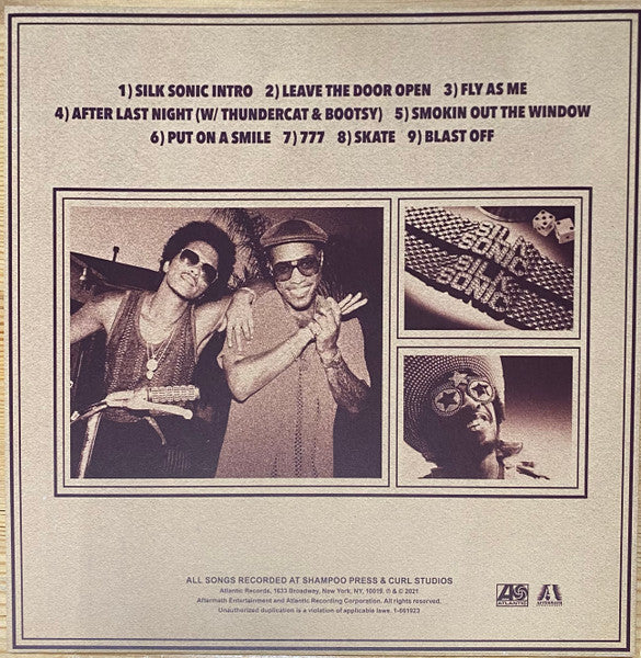 Silk Sonic (Bruno Mars & Anderson. Paak) - An Evening With Silk Sonic (LP)