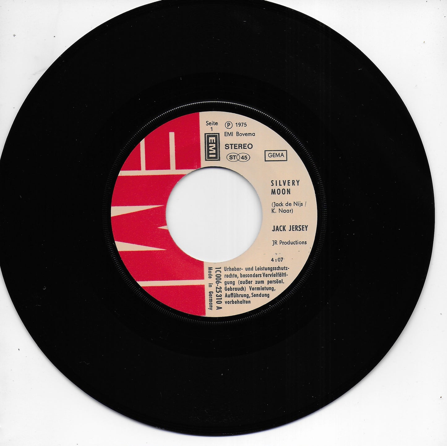Jack Jersey - Silvery moon (Duitse uitgave)