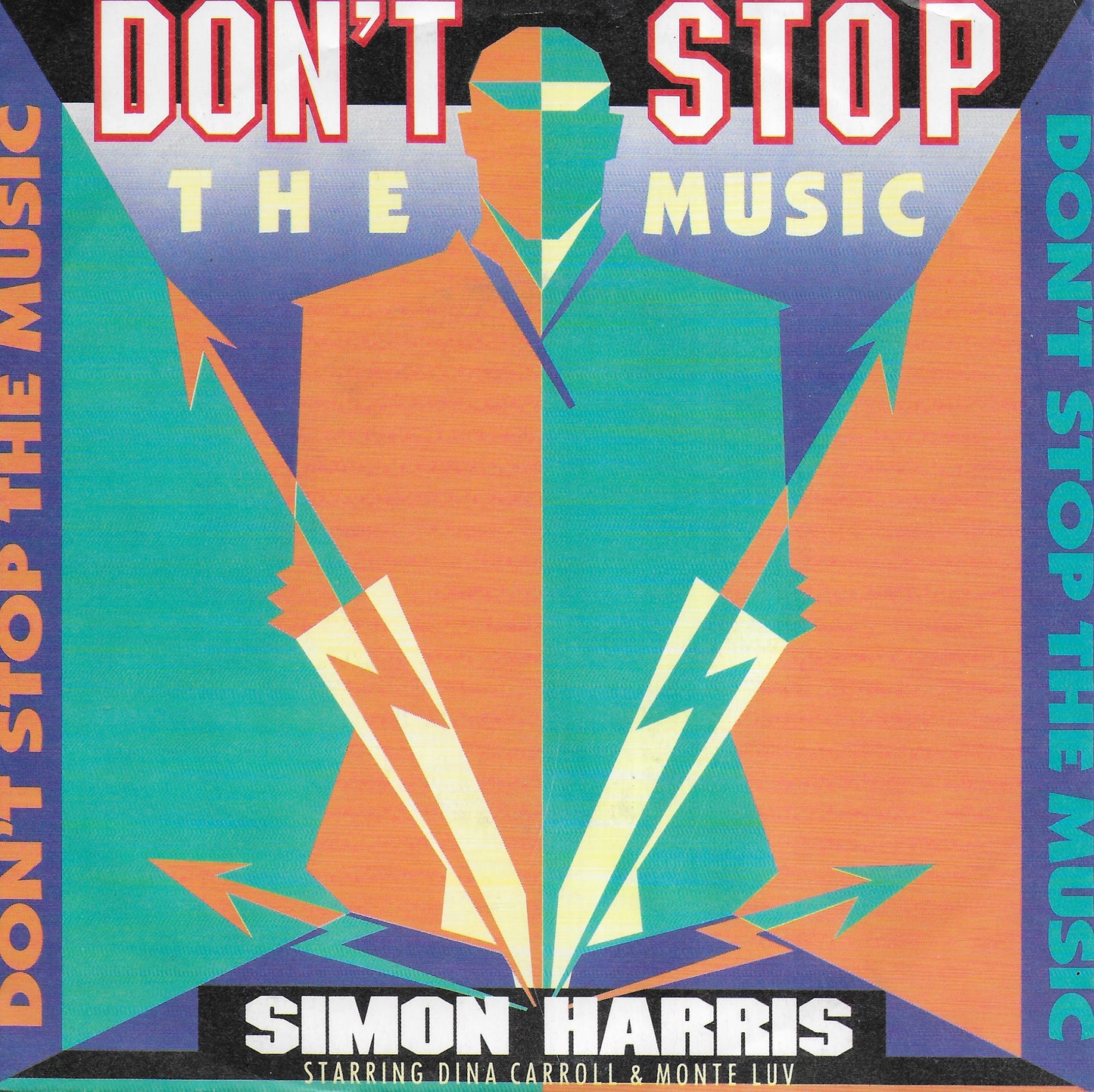 Simon Harris starring Dina Carroll & Monte Luv - Don't stop the music (Duitse uitgave)