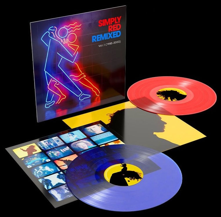 Simply Red - Remixed Vol. 1 (1985-2000) (Limited red & blue vinyl) (2LP)