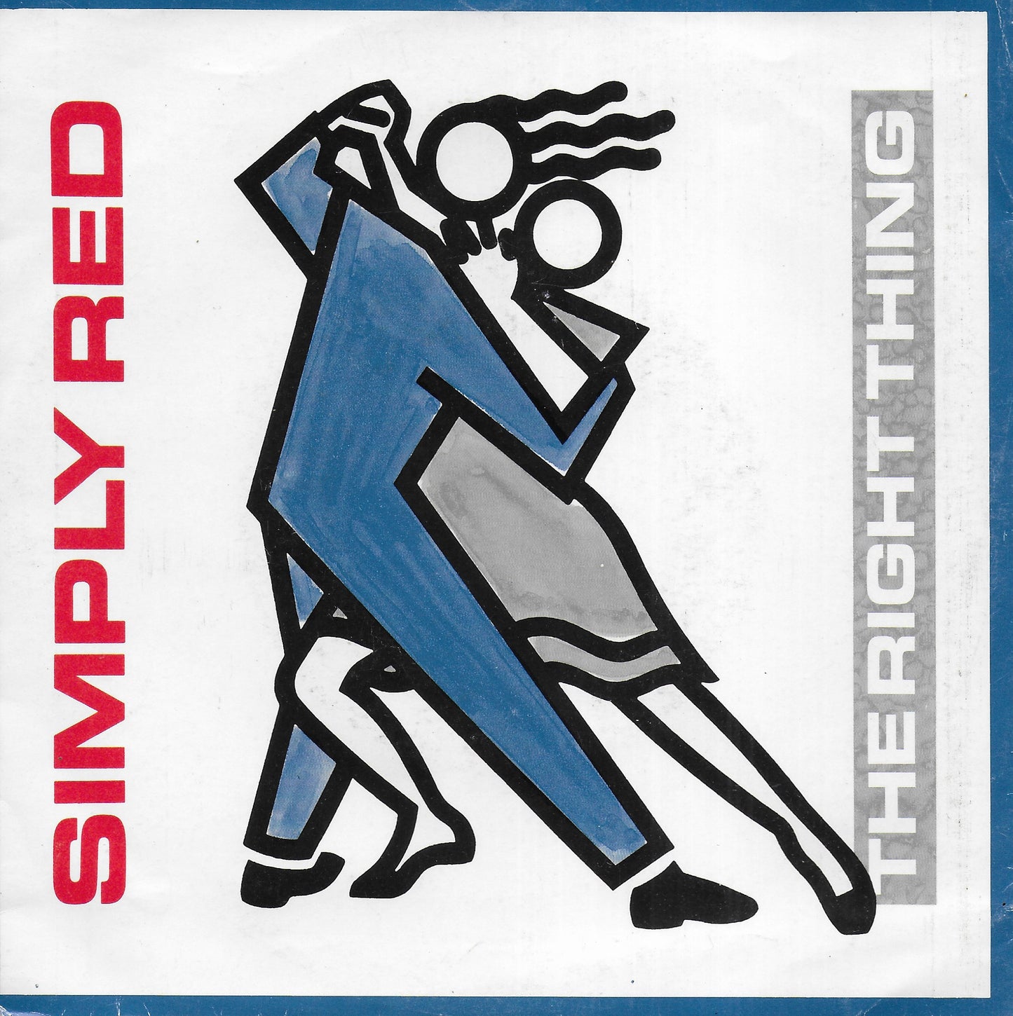 Simply Red - The right thing (Spaanse promo uitgave)