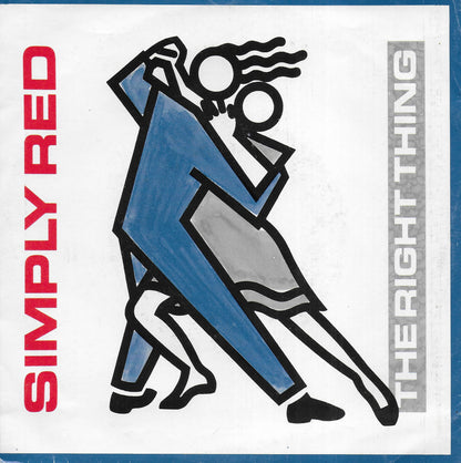 Simply Red - The right thing (Spaanse promo uitgave)