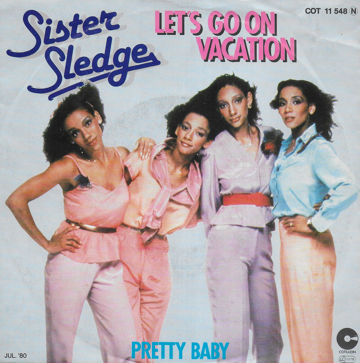 Sister Sledge - Let's go on vacation (Duitse uitgave)