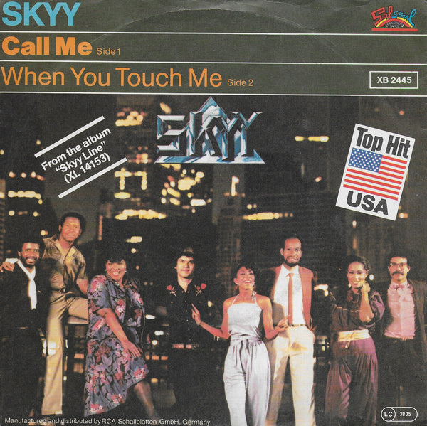 Skyy - Call me (Duitse uitgave)