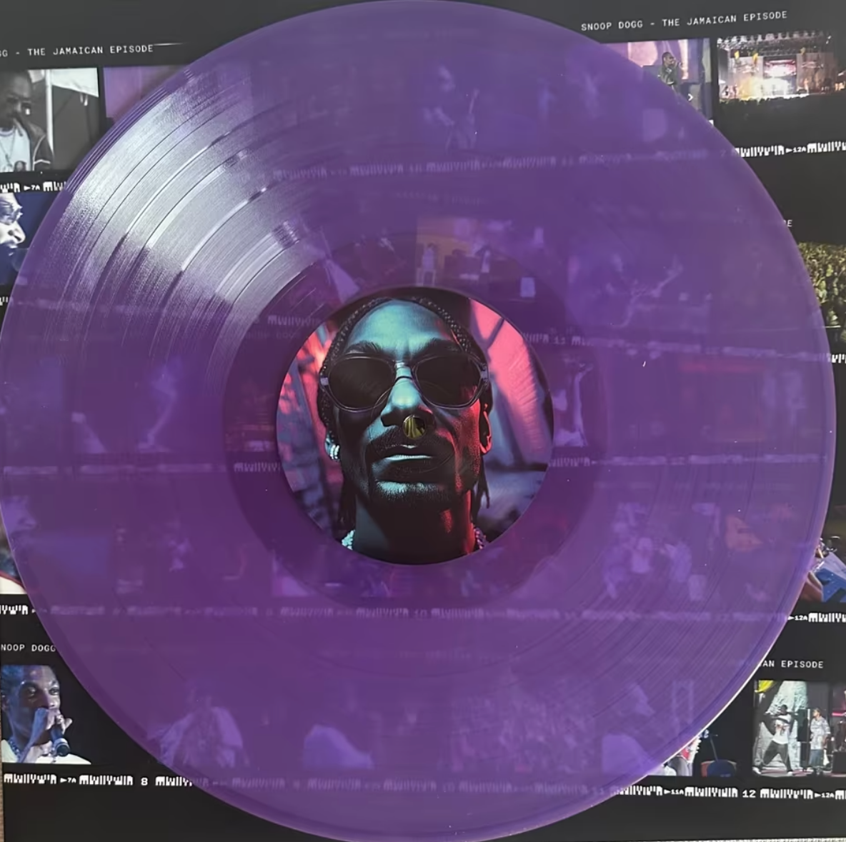 Snoop Dogg - The Jamaican Episode (Purple and black smoke effect vinyl, RSD 2025) (LP)