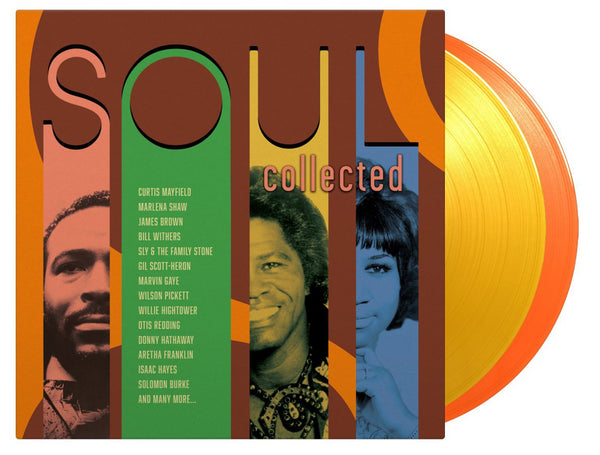 Various - Soul Collected (Limited edition, yellow & orange coloured vinyl) (2LP)