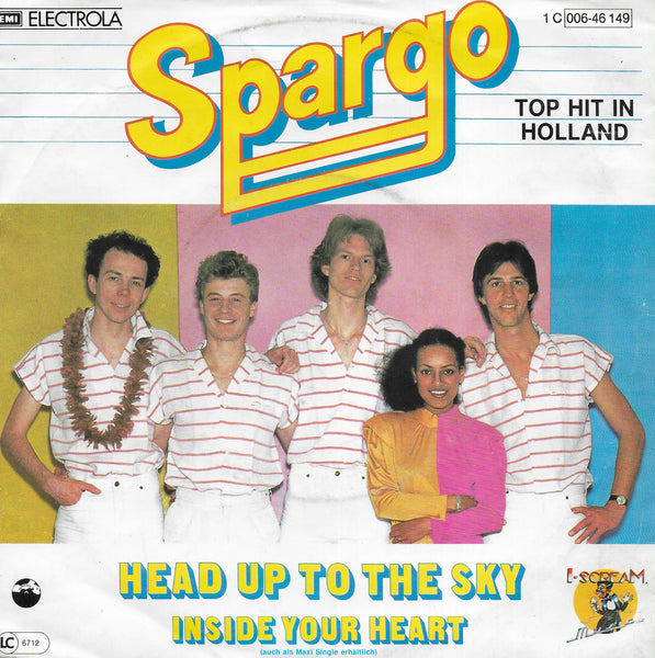 Spargo - Head up to the sky (Duitse uitgave)