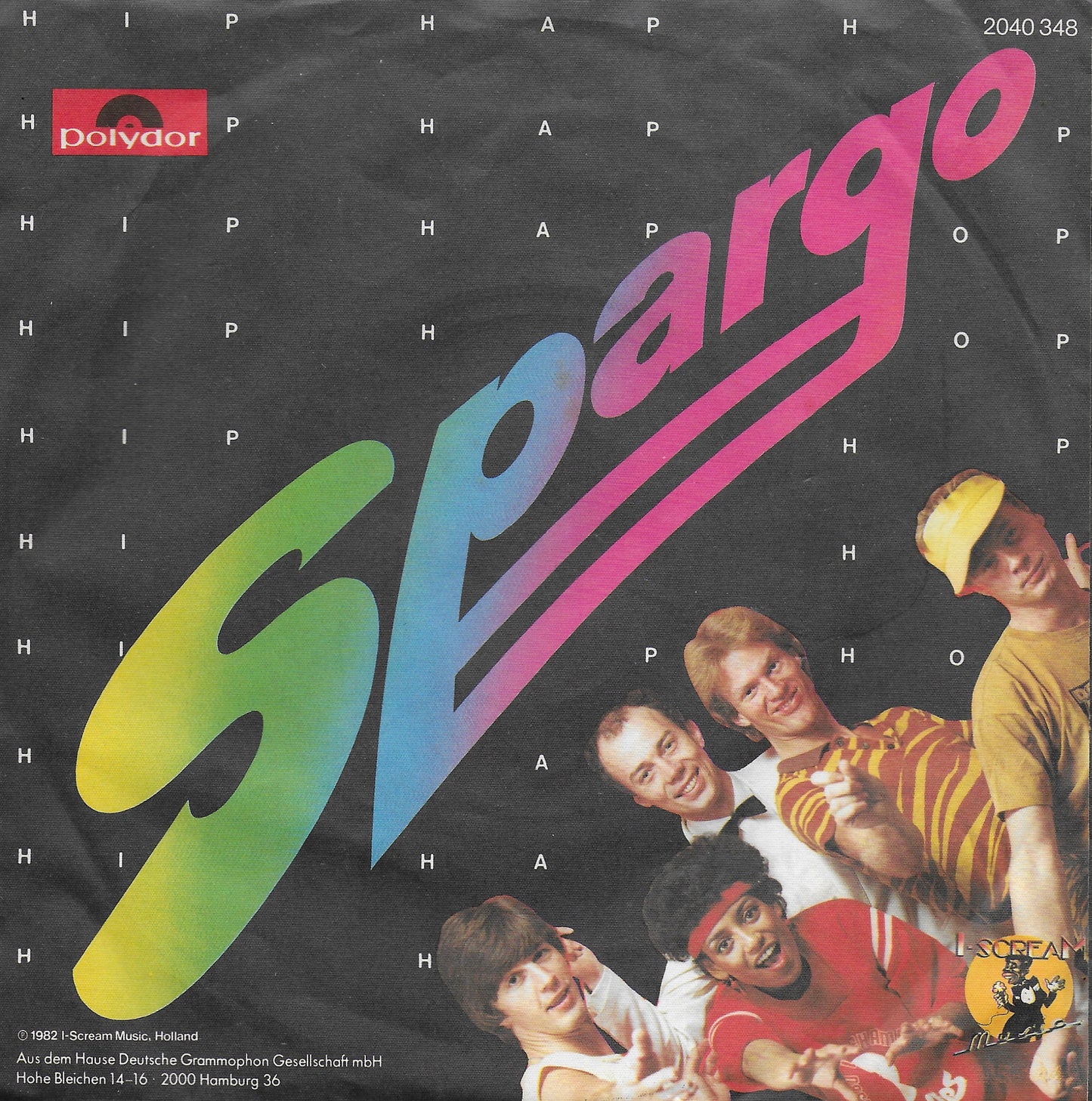 Spargo - Hip hap hop (Duitse uitgave)
