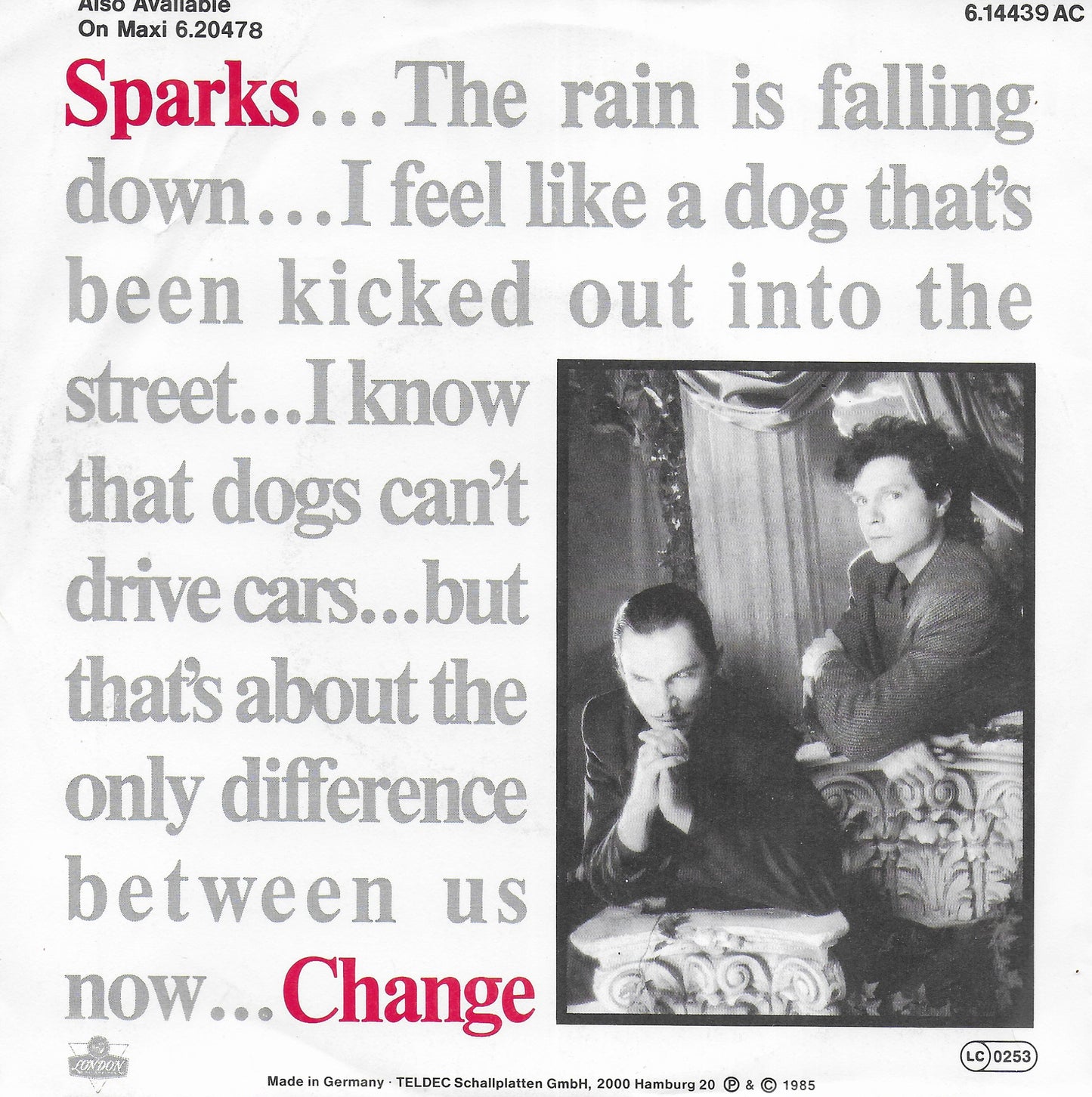 Sparks - Change (Duitse uitgave)
