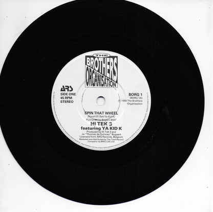 Hi Tek 3 ft. Ya Kid K - Spin that wheel (Engelse uitgave)