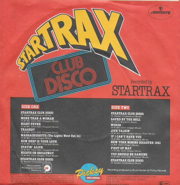 Startrax - Startrax club disco (Duitse uitgave)