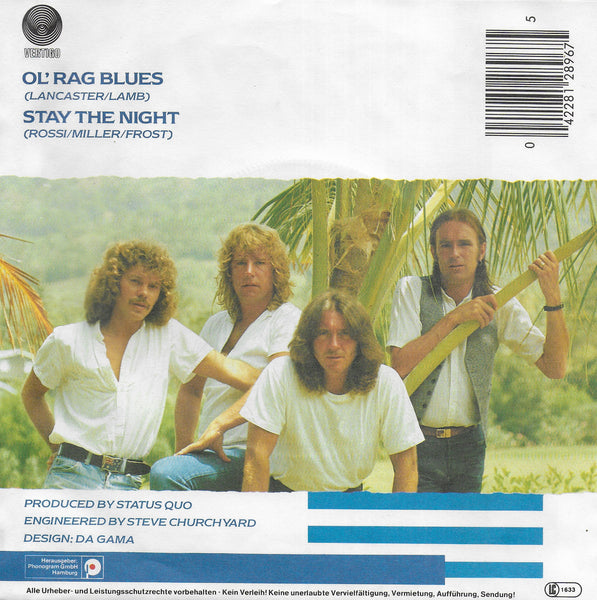 Status Quo - Ol' rag blues (Duitse uitgave)
