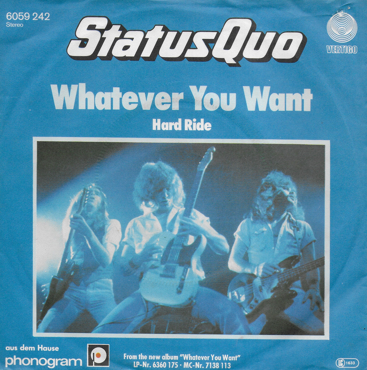 Status Quo - Whatever you want (Duitse uitgave)