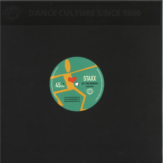 Staxx - Joy (The Remixes) (12" Maxi Single)