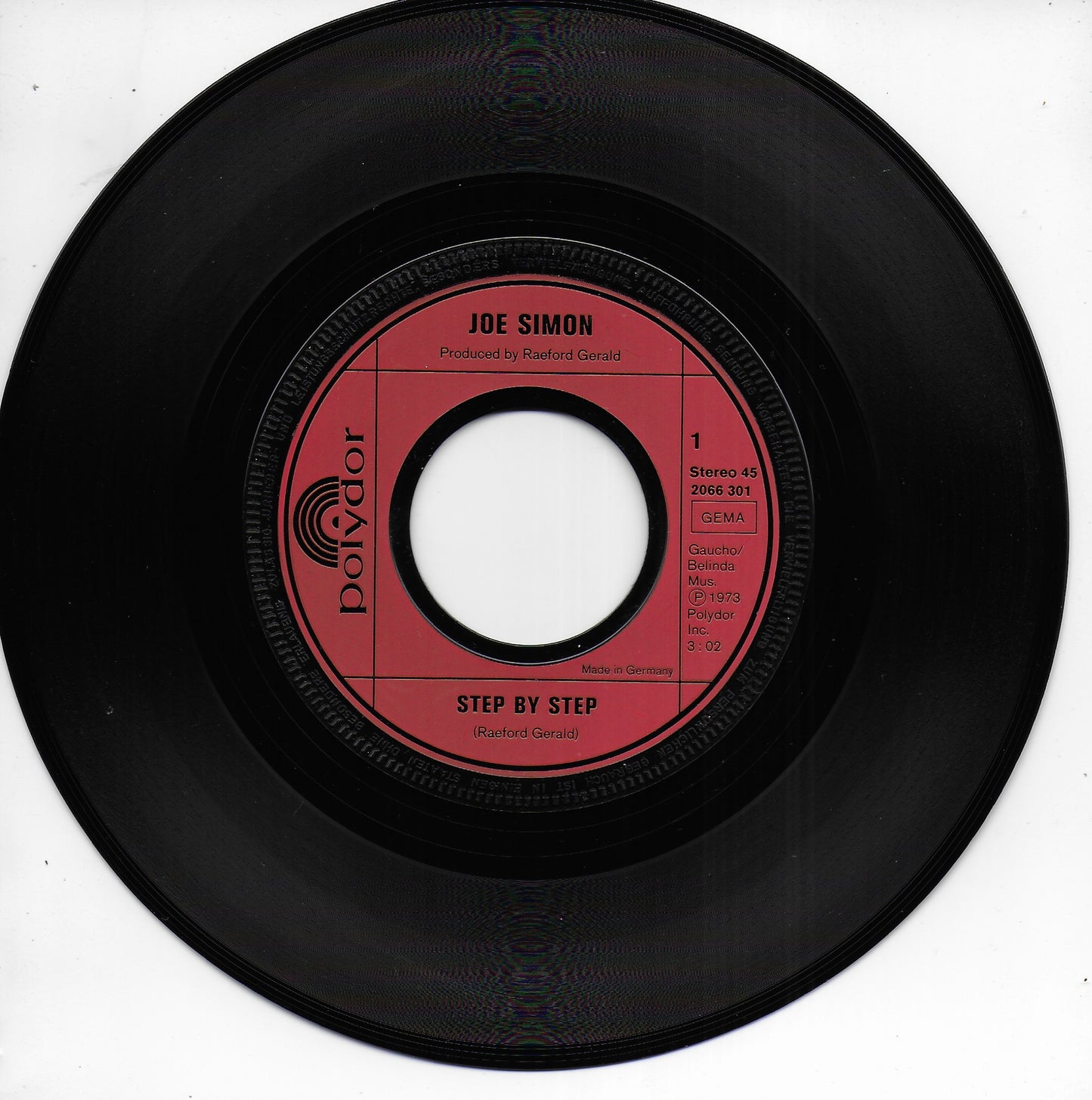 Joe Simon - Step by step (Duitse uitgave)