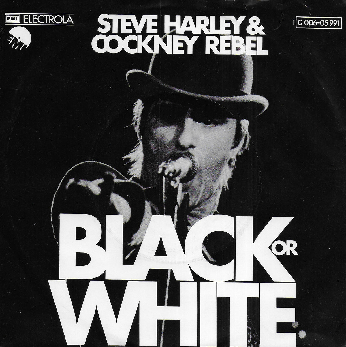 Steve Harley & Cockney Rebel - Black or white (Duitse uitgave)