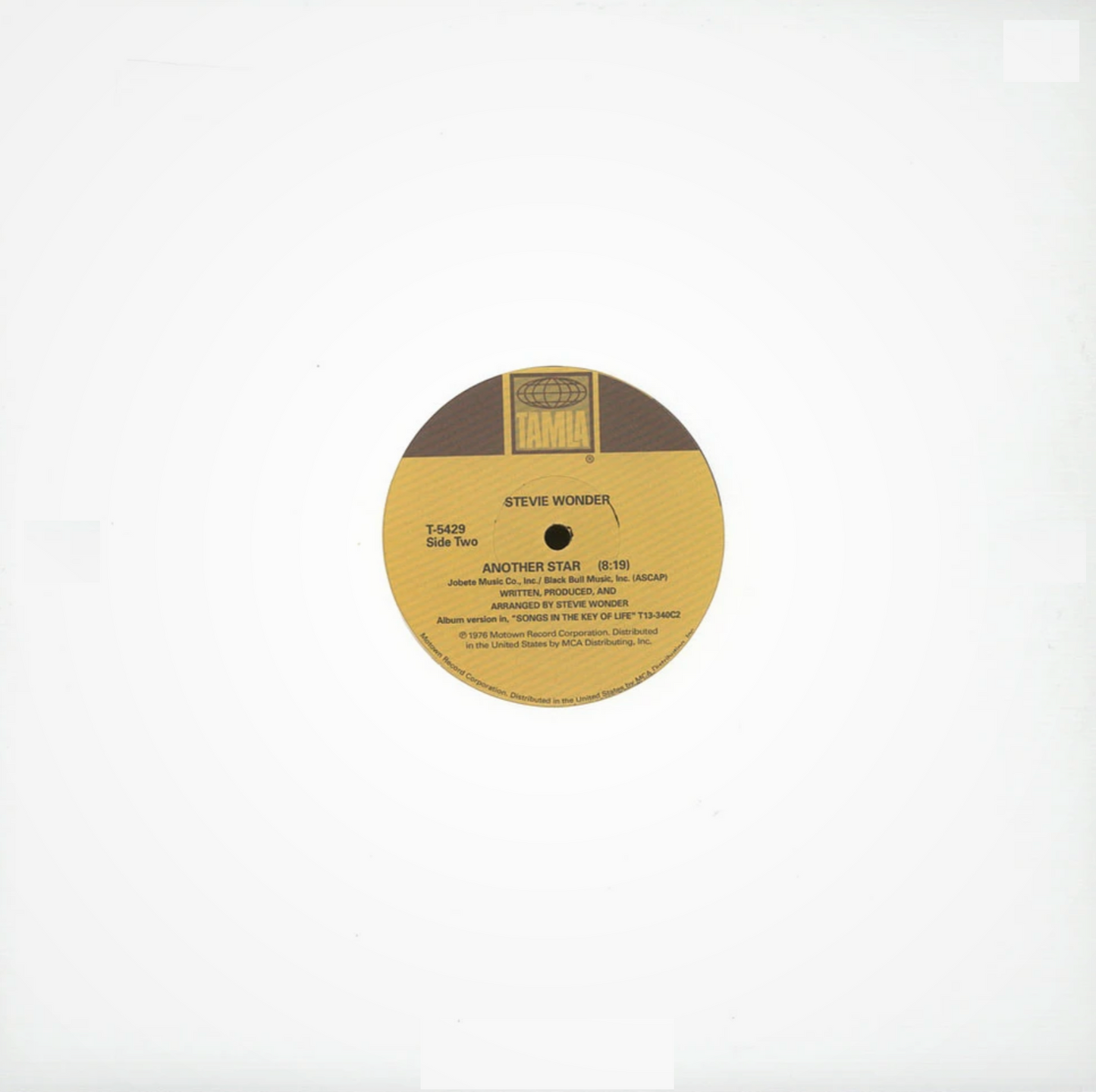 Stevie Wonder - As / Another star (12" Maxi Single)