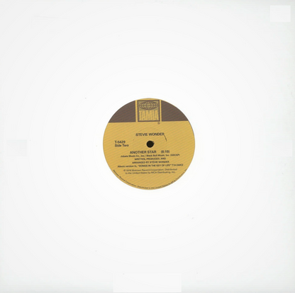 Stevie Wonder - As / Another star (12" Maxi Single)