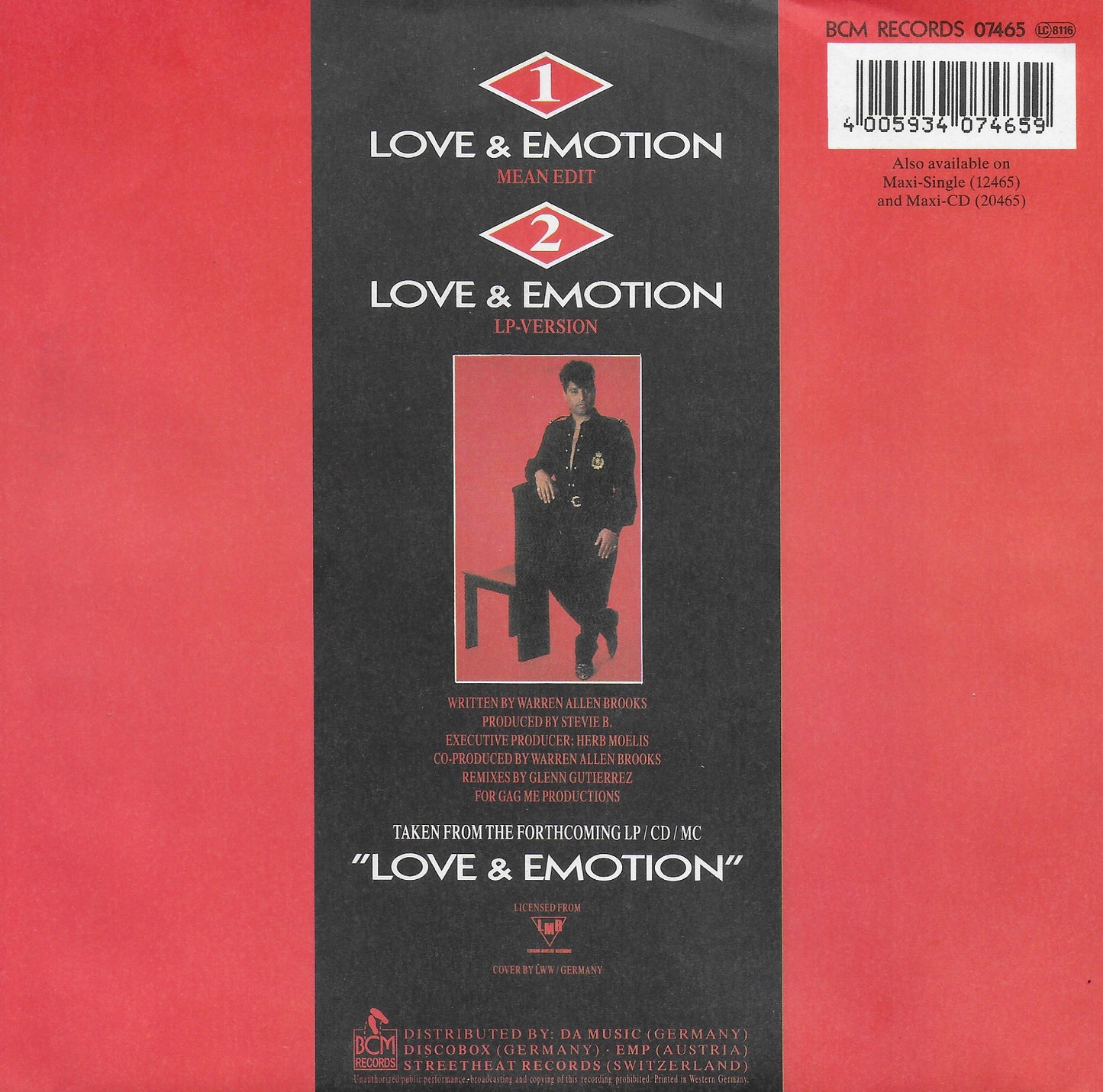Stevie B. - Love & emotion