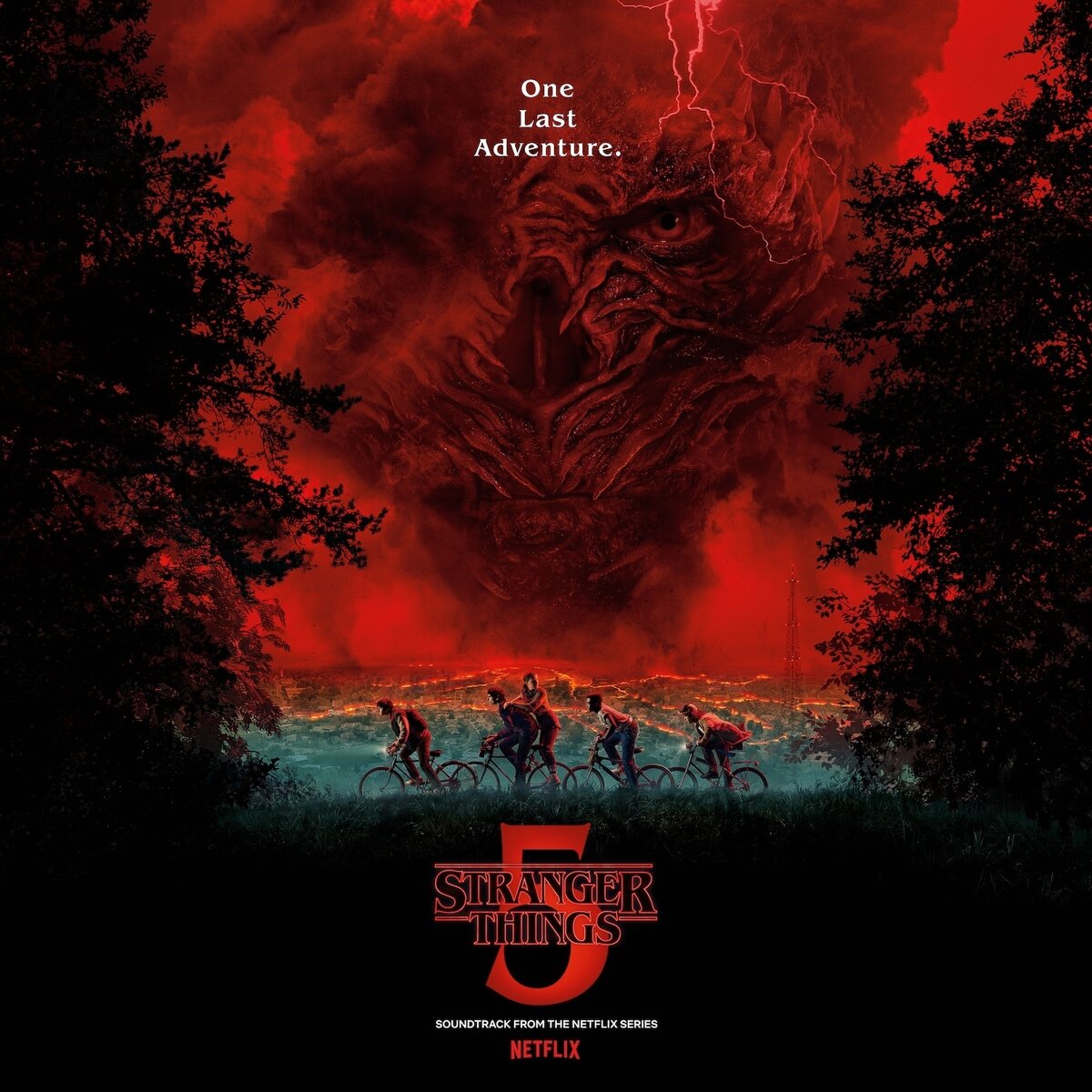 Various - Stranger Things: Season 5 (Limited marble sea blue vinyl) (LP)