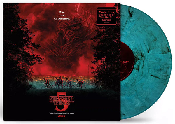 Various - Stranger Things: Season 5 (Limited marble sea blue vinyl) (LP)