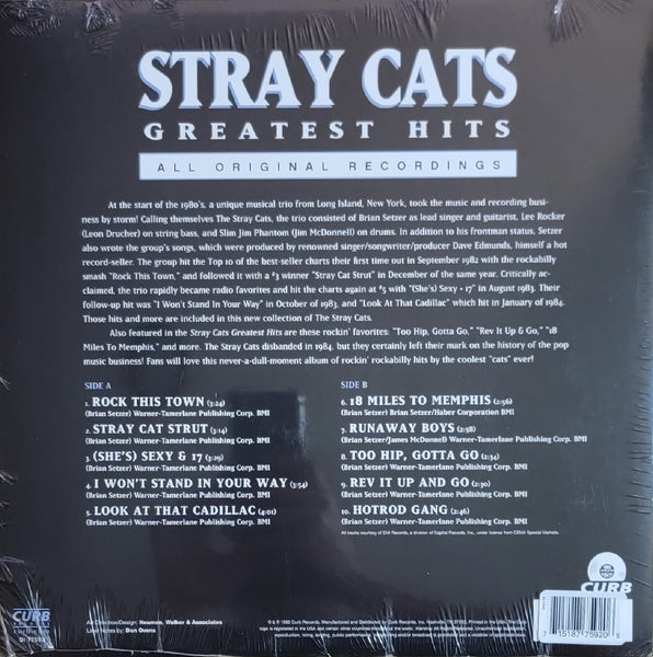 Stray Cats - Greatest Hits (LP)